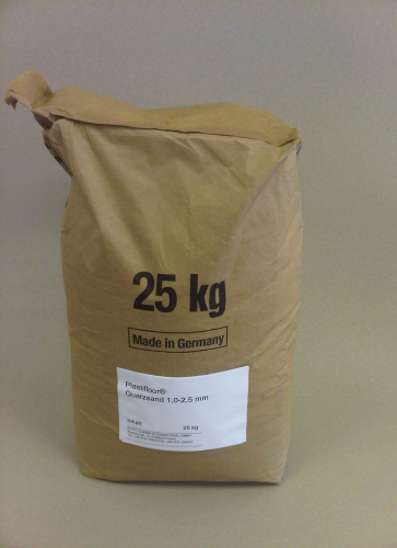 Quartz sand 1-2.5 mm/25 kg