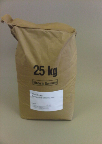 Quartz sand 0.06-0.3 mm/25 kg